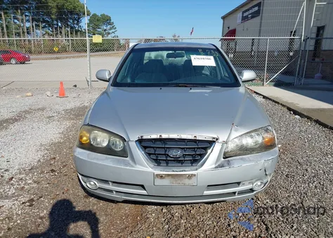 2005 Hyundai Elantra Gls/Gt from USA, damaged, VIN KMHDN46D45U184083